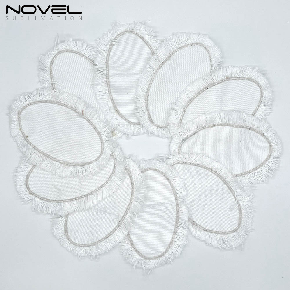 New Arrival Chic Sublimation Patch Blank Cap Stickers Cap Decorations DIY Stickers
