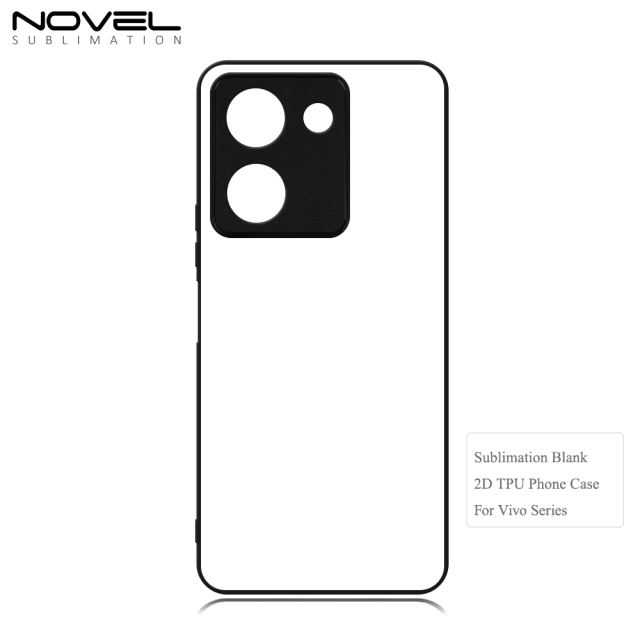 New Arrival!!! For Vivo Y/S Series、IQOO NEO8 Sublimation Blank Rubber 2D TPU Phone Case Cover