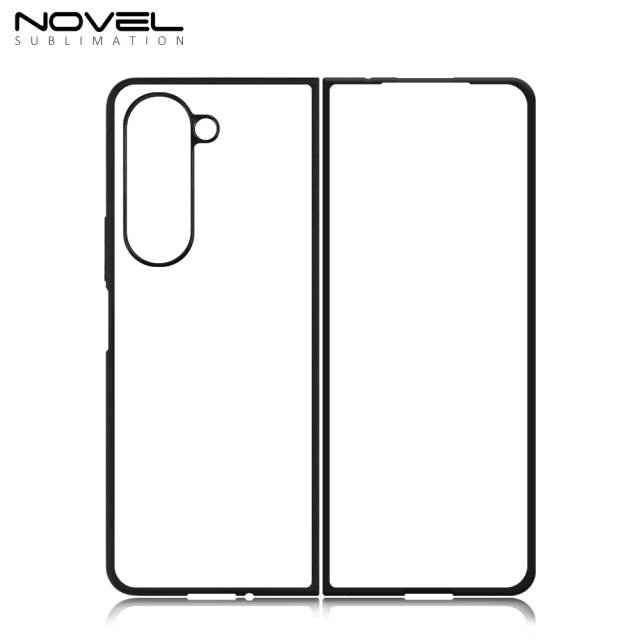 New Arrival Sublimation blank 2D TPU Phone Case for Samsung  Z Flip 5/ Z Fold 5 DIY Shell With Aluminum Insert