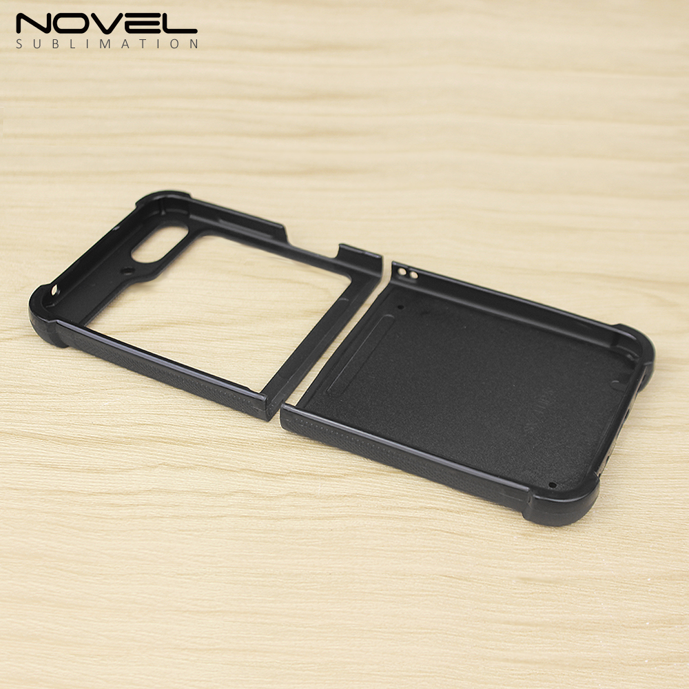 New Arrival Sublimation Blank 2D TPU Phone Case for Samsung  Z Flip 5 DIY Shell With Aluminum Insert