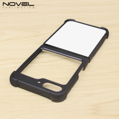 New Arrival Sublimation blank 2D TPU Phone Case for Samsung  Z Flip 5/ Z Fold 5 DIY Shell With Aluminum Insert
