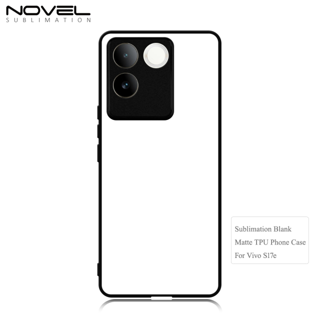 New Arrival!!! For Vivo Y/S Series、IQOO NEO8 Sublimation Blank Rubber 2D TPU Phone Case Cover