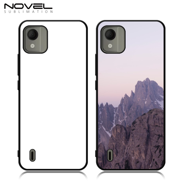 New Arrival Sublimation 2D TPU Phone Case for Nokia C110、C300 DIY Shell With Aluminum Sheet