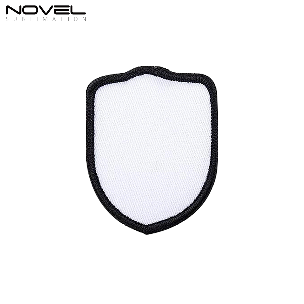New Arrival Chic Sublimation Polyester Patch Blank Cap Stickers Cap Decorations DIY Stickers