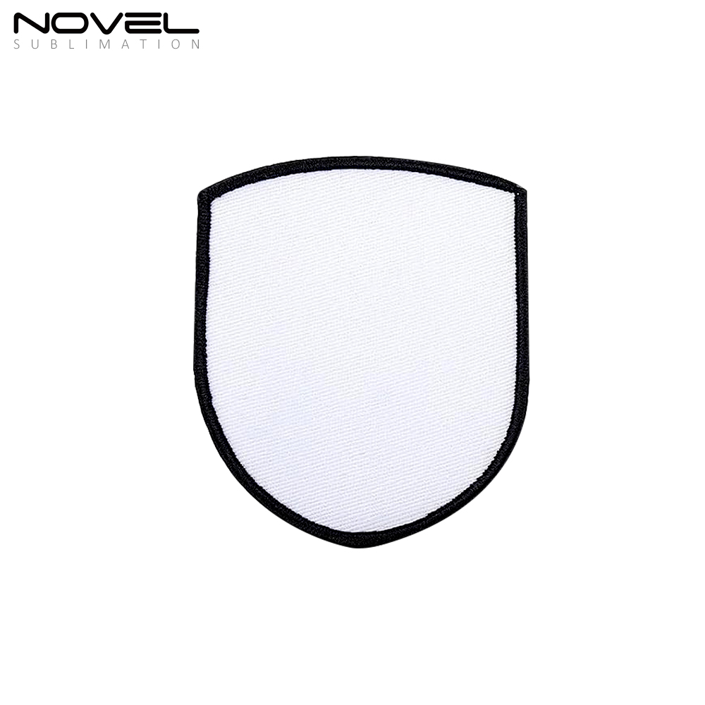 New Arrival Chic Sublimation Polyester Patch Blank Cap Stickers Cap Decorations DIY Stickers