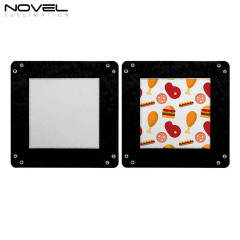 Sublimation PU Leather Catchall Tray Desk Organizer Portable Collapsible Travel Jewelry Storage Plate Organizer for Key,Watch,Coin