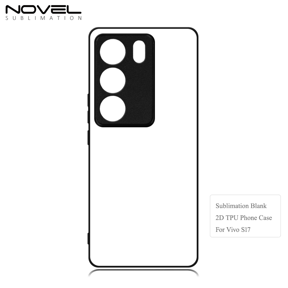 New Arrival!!! For Vivo Y/S Series、IQOO NEO8 Sublimation Blank Rubber 2D TPU Phone Case Cover