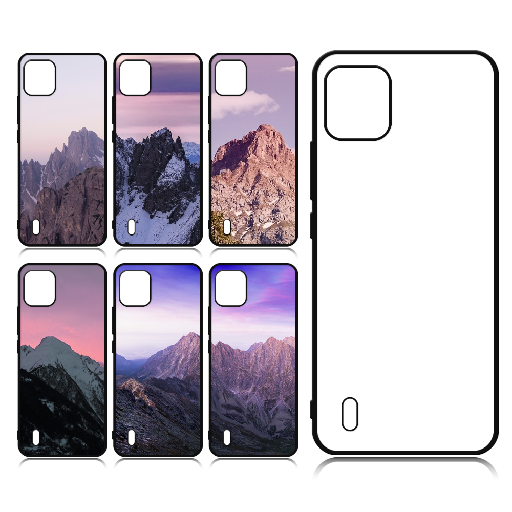 New Arrival Sublimation 2D TPU Phone Case for Nokia C110、C300 DIY Shell With Aluminum Sheet