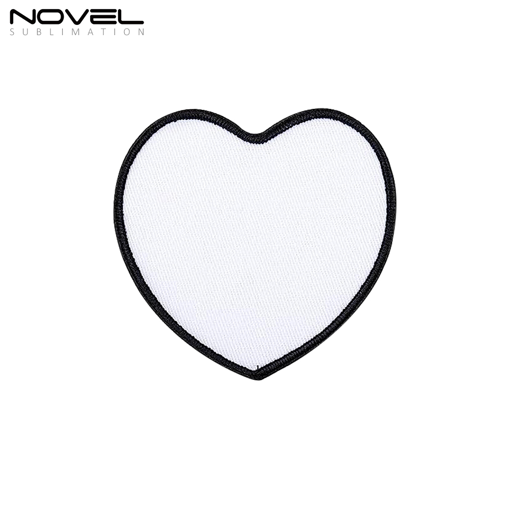 New Arrival Chic Sublimation Polyester Patch Blank Cap Stickers Cap Decorations DIY Stickers