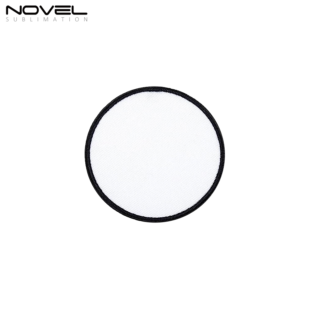 New Arrival Chic Sublimation Polyester Patch Blank Cap Stickers Cap Decorations DIY Stickers