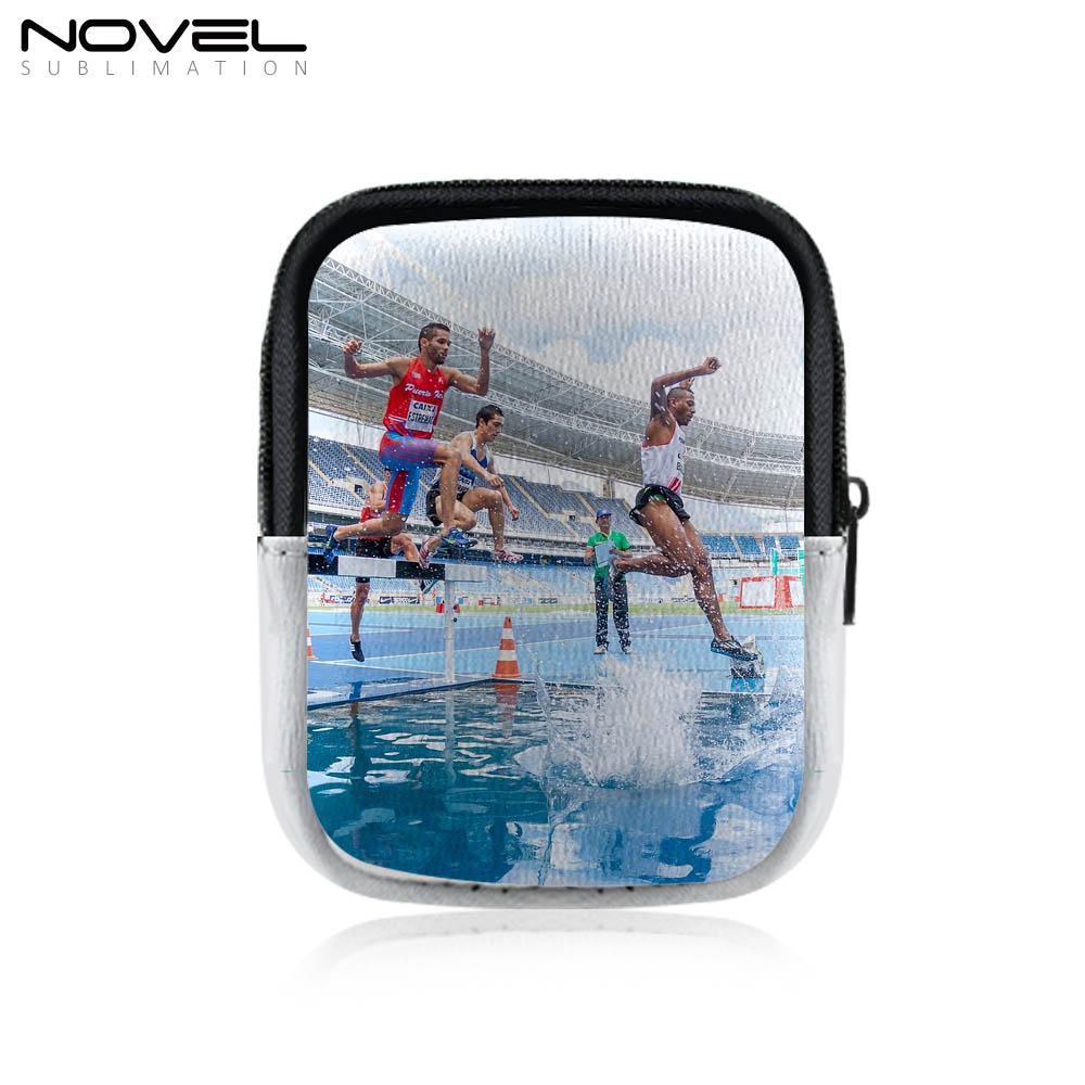 Sublimation Neoprene Water Bottle Pouch, for 40 oz Water Cup Holder, Gym Tumbler Accessories for Running, Walking Water Bottle Handheld Caddy