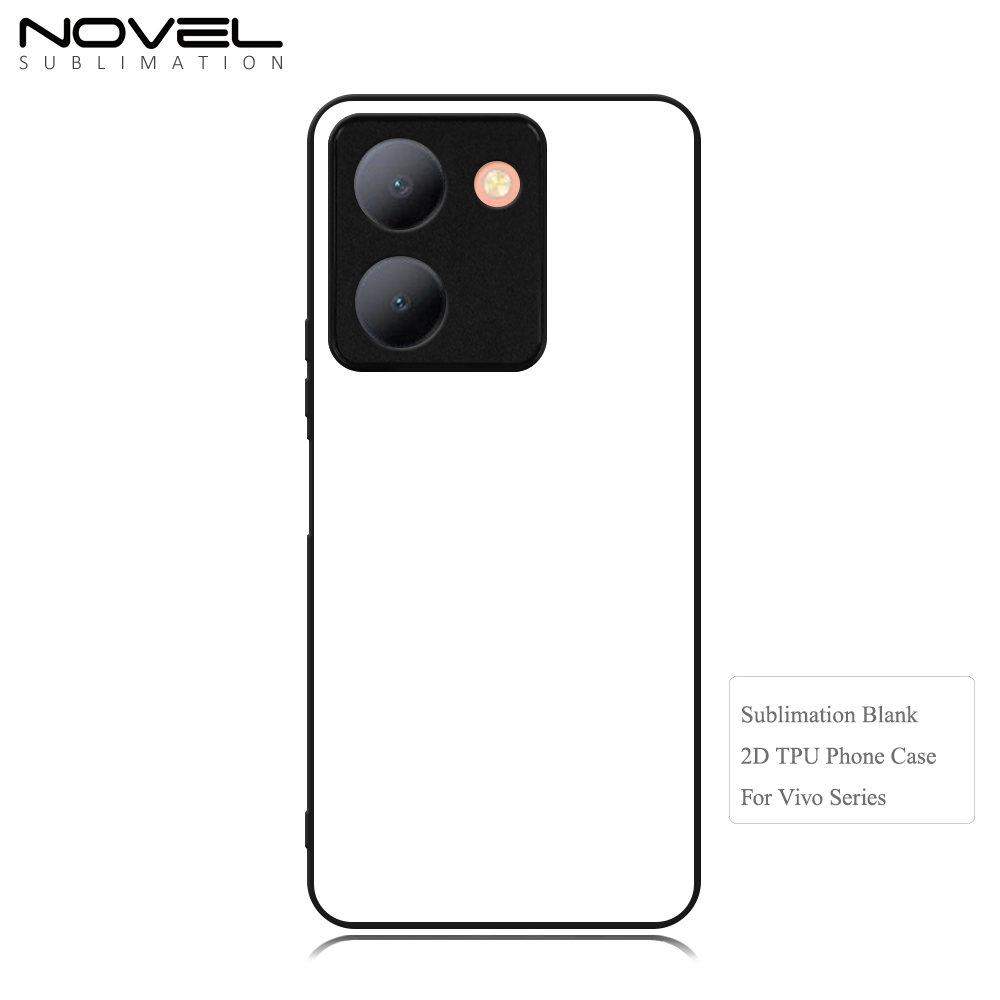 New Arrival!!! For Vivo Y/S Series、IQOO NEO8 Sublimation Blank Rubber 2D TPU Phone Case Cover