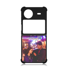 New Arrival Sublimation Blank 2D TPU Phone Case for Vivo X Flip DIY Shell With Aluminum Insert