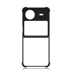 New Arrival Sublimation Blank 2D TPU Phone Case for Vivo X Flip DIY Shell With Aluminum Insert