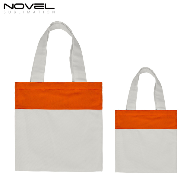 Sublimation Blank Halloween Candy Bags Cotton And Linen Shopping Bag Tote Bags Handbag