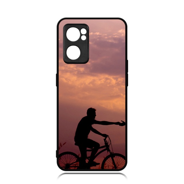 New Arrival!!! For Reno7 5G、Realme C53/ NERZO N53 Sublimation Blank Rubber 2D TPU Phone Case Cover