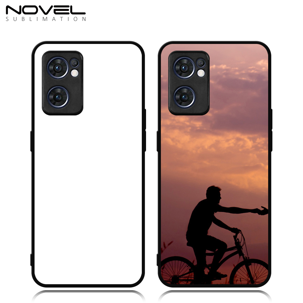 For Reno7 5G、Realme C53/ NERZO N53、Realme C67 4G Sublimation Blank Rubber 2D TPU Phone Case Cover