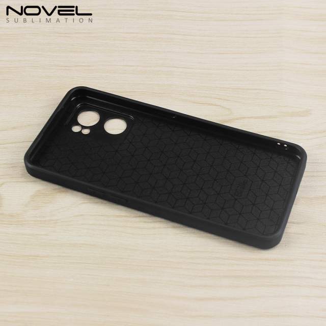 New Arrival!!! For Reno7 5G、Realme C53/ NERZO N53 Sublimation Blank Rubber 2D TPU Phone Case Cover