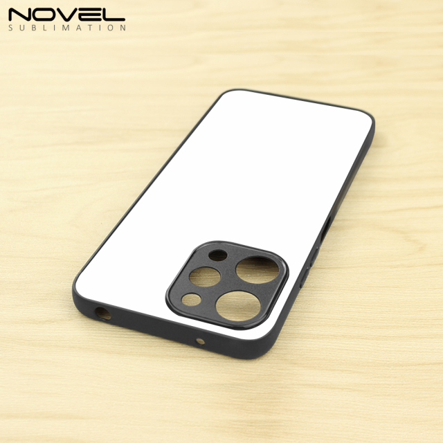 New Arrival for Redmi 12 4G Sublimation 2D TPU Phone Case With Aluminum Insert