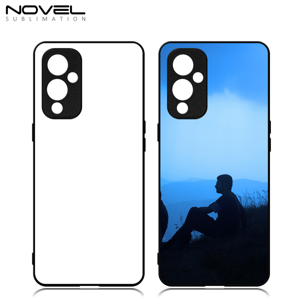 New Arrival For One Plus 9 Sublimation 2D TPU Phone Case With Aluminum Insert