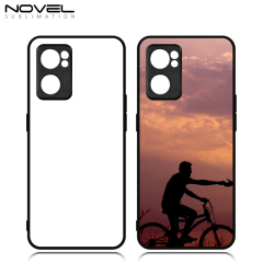 New Arrival!!! For Reno7 5G、Realme C53/ NERZO N53 Sublimation Blank Rubber 2D TPU Phone Case Cover