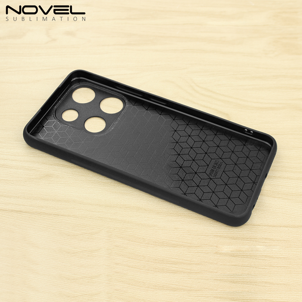 New Arrival Sublimation 2D TPU Phone Case for Spark Go 2023/Smart 7,Samrt 8 With Aluminum Insert