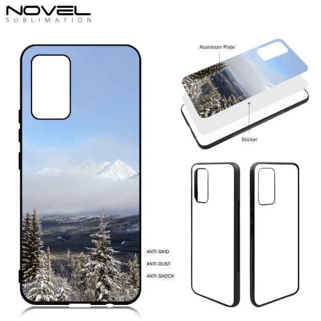 New Arrival Sublimation 2D TPU Phone Case for Vivo V21E/Y73 With Aluminum Insert