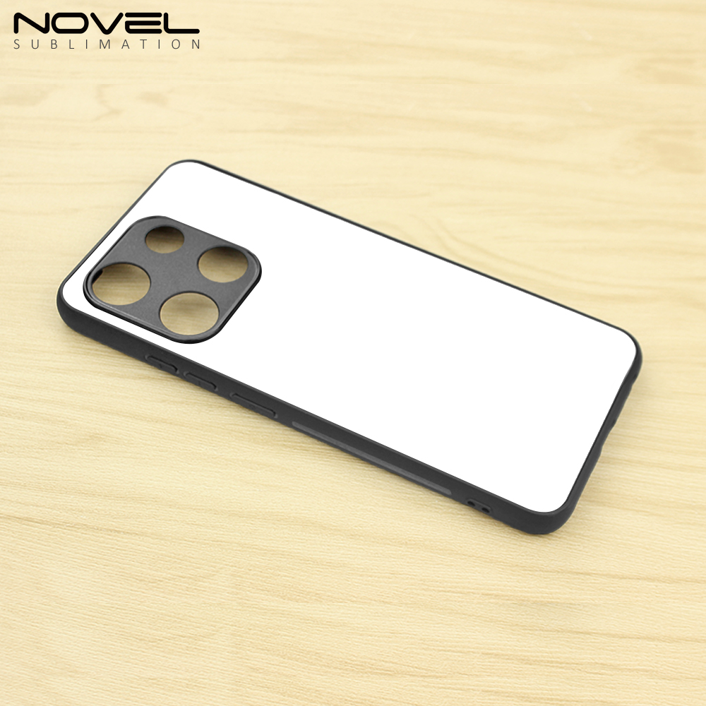 New Arrival Sublimation 2D TPU Phone Case for Spark Go 2023/Smart 7,Samrt 8 With Aluminum Insert