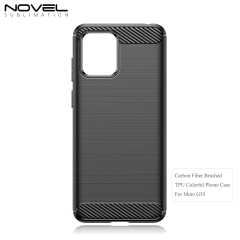 New Arrival Carbon Fiber Brushed Anti-Drop Phone Case for Moto Series