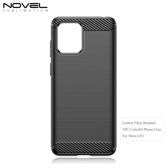 New Arrival Carbon Fiber Brushed Anti-Drop Phone Case for Moto Series