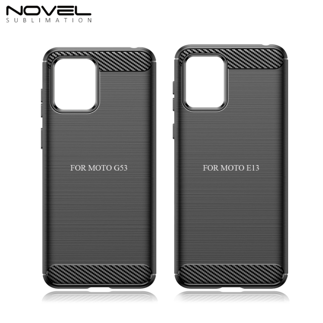 New Arrival Carbon Fiber Brushed Anti-Drop Phone Case for Moto Series