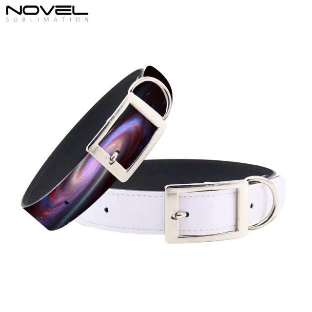 Custom Sublimation Pet Collar Blank Plain Personalized with Adjustable Quick Release Buckle