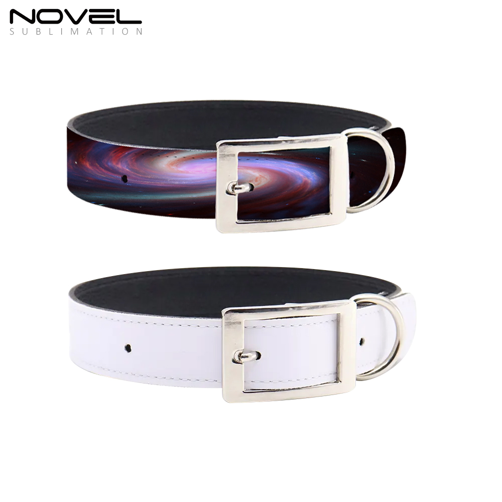 Custom Sublimation Pet Collar Blank Plain Personalized with Adjustable Quick Release Buckle Dog Collar Cat Collar