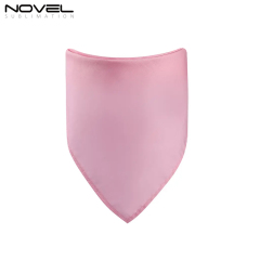 Sublimation Blank Dog Imitation Cotton Heat Transfer Washable Triangle Dog Scarf DIY Sublimation PET Bandana Dog