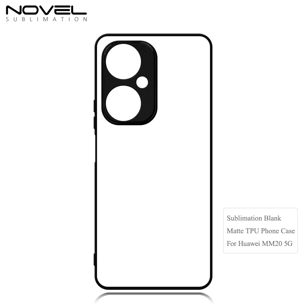 Sublimation 2D TPU Phone Case for Huawei MM20 5G、MM A20 with Aluminum Insert