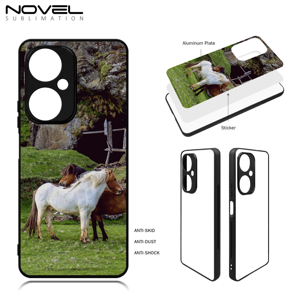 Sublimation 2D TPU Phone Case for Huawei MM20 5G、MM A20 with Aluminum Insert