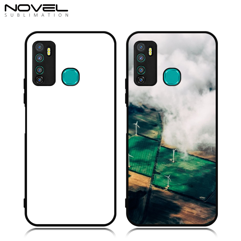 New Arrival Sublimation 2D TPU Phone Case for Infinix Hot 40/40Pro、 HOT 30、Hot 30i、9、20s with Aluminum Insert