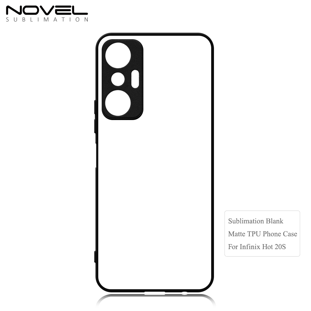 New Arrival Sublimation 2D TPU Phone Case for Infinix Hot 40/40Pro、 HOT 30、Hot 30i、9、20s with Aluminum Insert