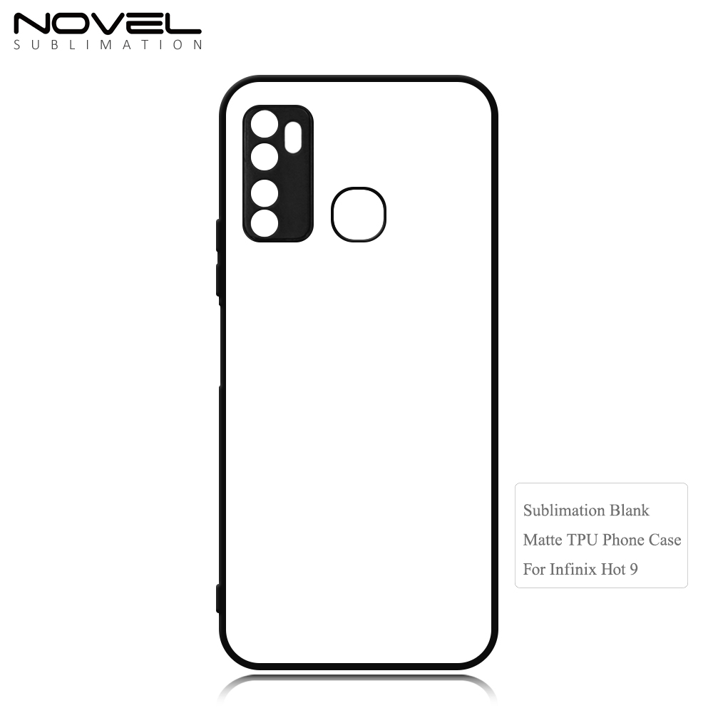 New Arrival Sublimation 2D TPU Phone Case for Infinix Hot 40/40Pro、 HOT 30、Hot 30i、9、20s with Aluminum Insert