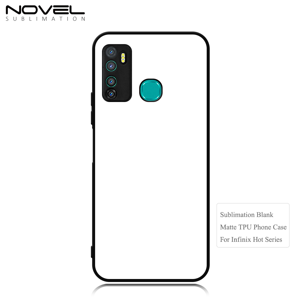 New Arrival Sublimation 2D TPU Phone Case for Infinix Hot 40/40Pro、 HOT 30、Hot 30i、9、20s with Aluminum Insert