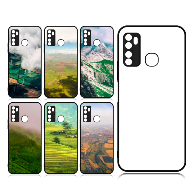 New Arrival Sublimation 2D TPU Phone Case for Infinix HOT 30、Hot 30i、9、20s with Aluminum Insert