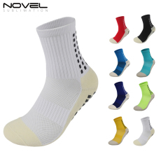 Non Slip Knee Football/Basketball/Hockey Tube Sock Sports Grip Socks