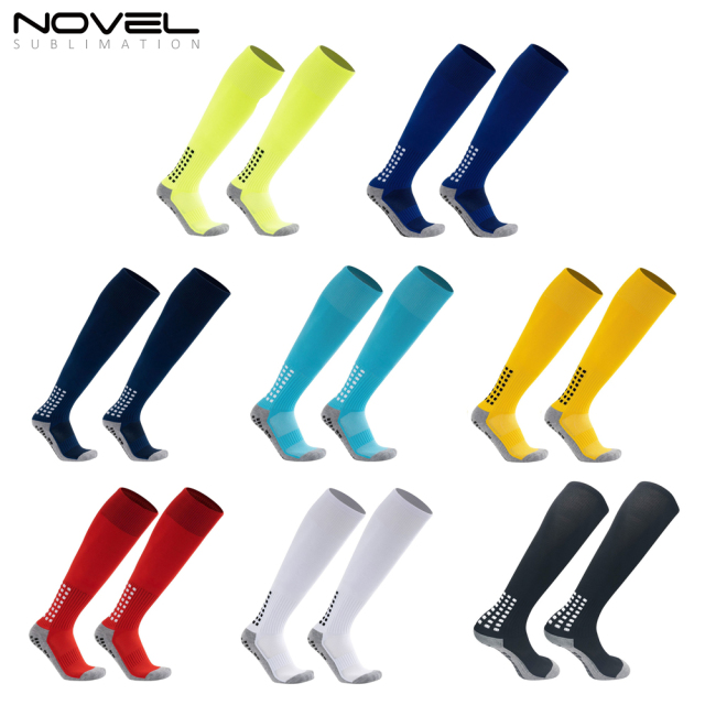 Non Slip Knee High Football/Basketball/Hockey Sports Grip Socks