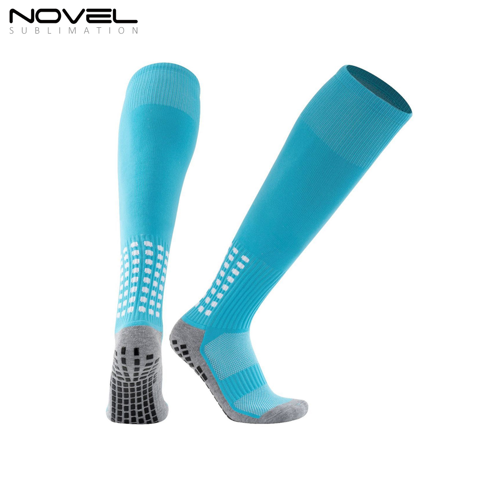 Non Slip Knee High Football/Basketball/Hockey Sports Grip Socks