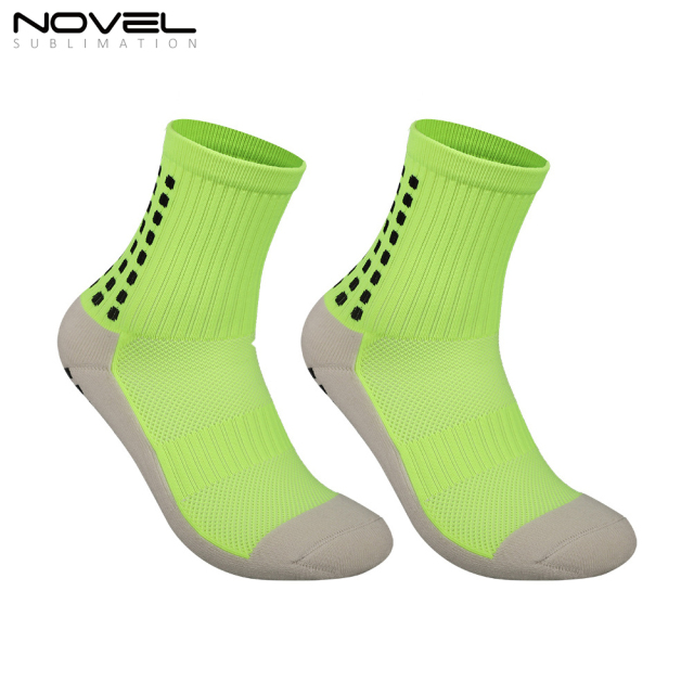 Non Slip Knee Football/Basketball/Hockey Tube Sock Sports Grip Socks