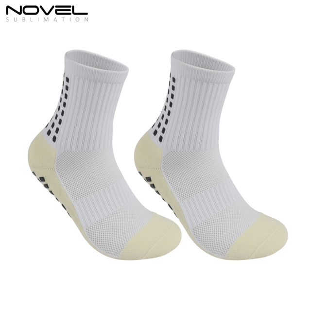 Non Slip Knee Football/Basketball/Hockey Tube Sock Sports Grip Socks