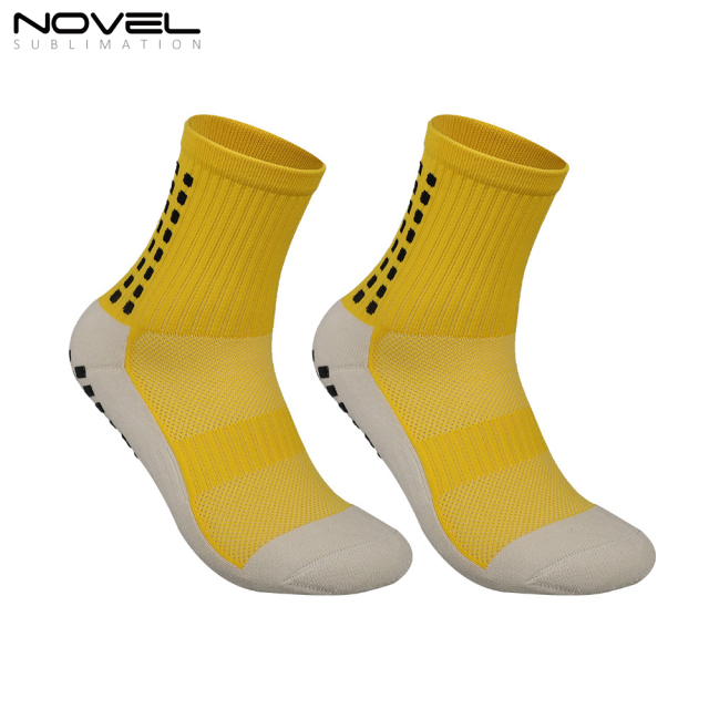 Non Slip Knee Football/Basketball/Hockey Tube Sock Sports Grip Socks