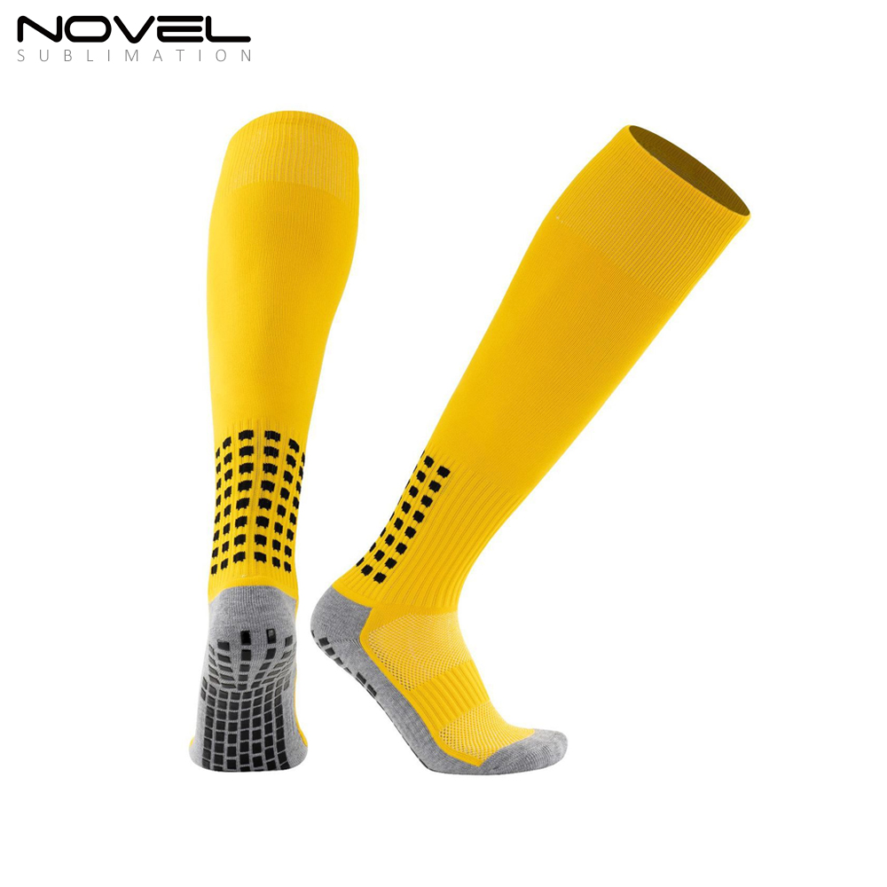 Non Slip Knee High Football/Basketball/Hockey Sports Grip Socks