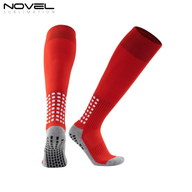 Non Slip Knee High Football/Basketball/Hockey Sports Grip Socks