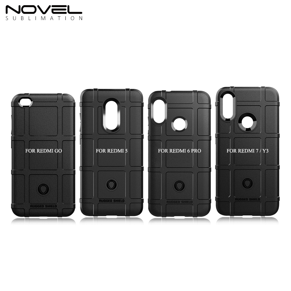 New Arrival Soft Silicone Anti-drop Rugged Shield Phone Case for Xiaomi Series